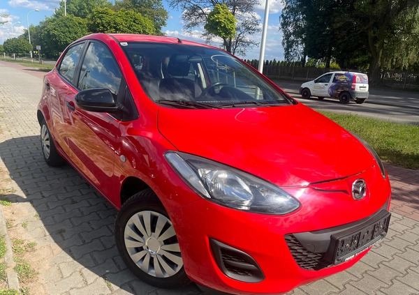 Mazda 2 cena 19900 przebieg: 158000, rok produkcji 2012 z Jarocin małe 277